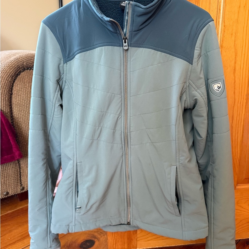Kuhl Women's Blue and Gray Ski Jacket